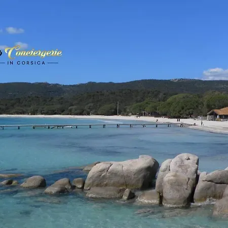 Belle Villa Piscine Avec Jardin A Santa Giulia Porto Vecchio فيلة *